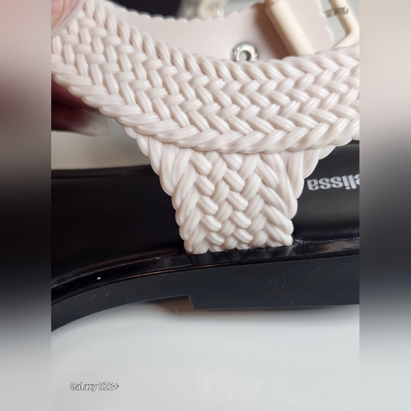 MELISSA SALINAS WOVEN SANDALS SIZE 7. MADE IN BRAZIL. - Picture 10 of 12
